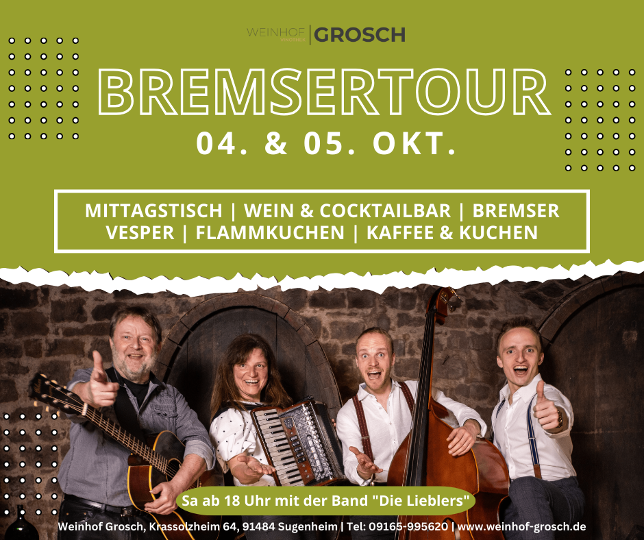 Bremsertour Werbung 2025